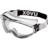 ミドリ安全 ゴーグル X9302 uvex ultravision グレー 合成ゴムバンド (曇り止め/ハードコート加工) X9302211