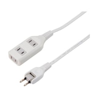 ヤザワ 耐トラ付タップ3個口10mホワイト Y02S3010WH Y02S3010WH 1個