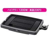 ピーコック魔法瓶 電気焼肉器(ホーロー製 油受け皿付) WYC120 WYC120 1個
