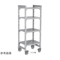 CAMBRO キャンブロ カムシェルビングR プレミアムシリーズ ソリッド型可動式4段セット