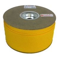 ユタカメイク PEカラーロープドラム イエロー 5mm×200m RE90 RE90 1巻