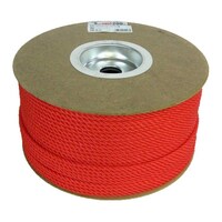 ユタカメイク PEカラーロープドラム レッド 5mm×200m RE91 RE91 1巻