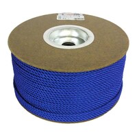 ユタカメイク PEカラーロープドラム ブルー 5mm×200m RE92 RE92 1巻