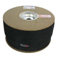 ユタカメイク PEカラーロープドラム ブラック 5×200m RE94 RE94 1巻