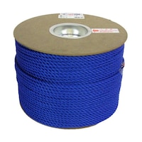 ユタカメイク PEカラーロープドラム ブルー 6mm×200m RE102 RE102 1巻