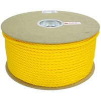 ユタカメイク PEカラーロープドラム イエロー 9mm×150m RE50 RE50 1巻