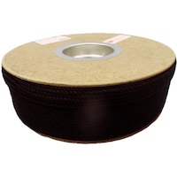 ユタカメイク エステルロープ ドラム ブラック 3mm×300m RS71 RS71 1巻