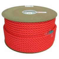 ユタカメイク PEカラーロープドラム レッド 12mm×100m RE61 RE61 1巻