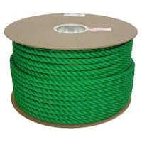 ユタカメイク PEカラーロープドラム グリーン 12mm×100m RE63 RE63 1巻