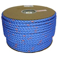 ユタカメイク タストンロープドラム ブルー 12mm×100m RVP62 RVP62 1巻