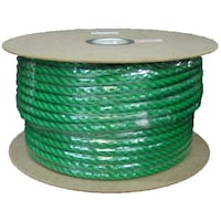 ユタカメイク PEカラーロープドラム グリーン 16mm×100m RE163 RE163 1巻