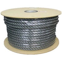 ユタカメイク PEカラーロープドラム グレー 16mm×100m RE168 RE168 1巻