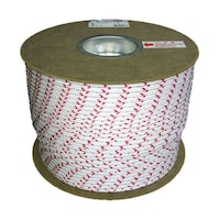 ユタカメイク エステルWブレードドラム 紅白 6mm×200m RA105 RA105 1巻