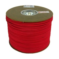 ユタカメイク タイトゴムロープドラム レッド 6mm×200m RT22 RT22 1巻