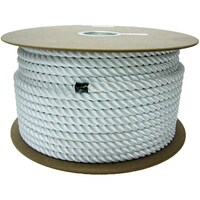 ユタカメイク ナイロン3ッ打ロープドラム 16mm×100m RJ16 RJ16 1巻