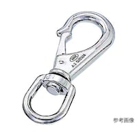 水本 Sフック ステンレス スイベルスナップ 線径5mm 長さ85mm A112 A112 1個
