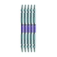 アネックスツール 龍靭ビット スリムタイプ 5本組 両頭 +2×110 ARTS52110 ARTS52110 1パック