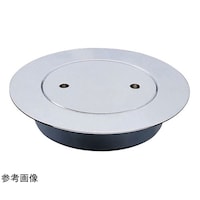 ミヤコ フラット型ツバ付掃除口 MK132UFW_100 MK132UFW_100 1個