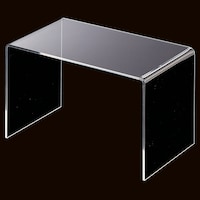 アズワン アクリルコの字型ディスプレイ 透明 幅20cm 2個組 61813833 61813833 1セット