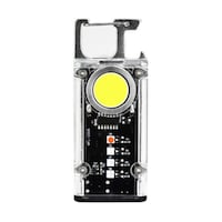 トライメイト 充電式スケルトンワークライト カラビナ付き シルバー TRWL017SR