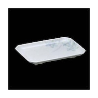 関東プラスチック工業 メラミン「はるな」シリーズ 角皿 M341H 1個