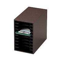 えいむ えいむ 10段ホルダーケース ブラウン HC7 1個