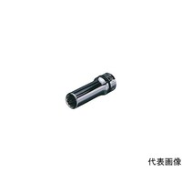 京都機械工具 9.5sq.ディープソケット(十二角) 対辺寸法24mm 差込角9.5mm 全長65mm NB3L24W NB3L24W 1個