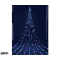 アズワン LEDドレ―プライト(15m) ホワイト/ブルー/パステルブルー 2304球 385514 385514 1個