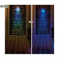 アズワン LEDデラックスナイアガラ タイマー付き ドレープライト 168球 385531 385531 1個