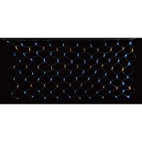 アズワン LEDネットライト 屋外使用可 W180×H90cm アイスブルー 100球 486223 486223 1個