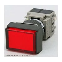 富士電機 コマンドスイッチφ16 長角平形照光押しボタンスイッチ 赤 AH165TLR11E3 AH165TLR11E3 1個