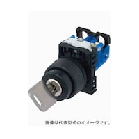富士電機 コマンドスイッチφ22丸フレームキー形セレクタスイッチ AR22JR2A10A AR22JR2A10A 1個