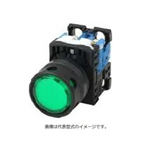 富士電機 コマンドスイッチφ22丸フレーム穴付フルガード形平形照光押しボタンスイッチ 緑 AR22G2L10E3G AR22G2L10E3G 1個