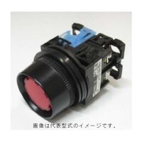 富士電機 コマンドスイッチφ30丸フレーム穴付フルガード形照光押しボタンスイッチ 赤 AR30G3L10E3R AR30G3L10E3R 1個