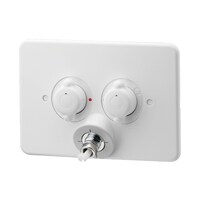 カクダイ 洗濯機混合栓 天井用 127103W 127103W 1個