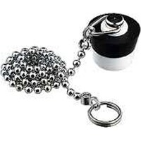 カクダイ バス用ゴム栓鎖付28×23 491150 491150 1個