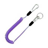 トップ工業 セーフティコード ステンレスワイヤー バイオレット 最大長さ1350/自然長410mm SFC453W SFC453W 1本