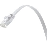 サンワサプライ カテゴリ6AフラットLANケーブル KBFL6AL15W