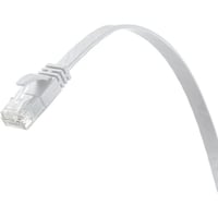 サンワサプライ カテゴリ6AフラットLANケーブル KBFL6AL20W