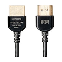サンワサプライ プレミアムHDMIケーブル(スーパースリムタイプ) KMHD20PSS15