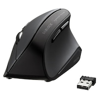 サンワサプライ 抗菌静音ワイヤレスエルゴノミクスマウス MAERGWK10