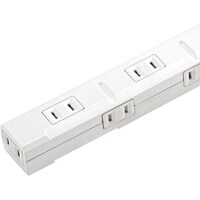 サンワサプライ スリムタップ TAPSLIM113W