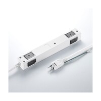 サンワサプライ 雷ガードタップ 3P・6個口 3m