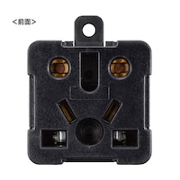 サンワサプライ 日本専用マルチタイプ電源変換アダプタ TRAD6BK