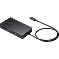 サンワサプライ USB TypeC ドッキングステーション USBDKM3BK