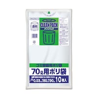オルディ クリンパック 70L 0.03mm 透明 10P 30冊 CPNLN70U10 1ケース