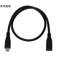 ainex PD100W対応 USB3.2Gen1 TypeC 延長ケーブル 0.5m U31CCMF05