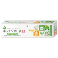 オルディ プラスプラス BOXキッチンポリ袋 S 半透明 140枚×60箱入 PPRPKHDS 1ケース