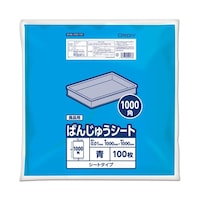 オルディ ばんじゅうシート 1000角 0.01mm 青 100枚×10冊入 BSBL1000100 1ケース