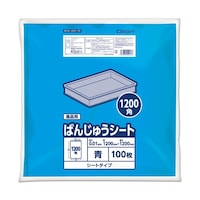 オルディ ばんじゅうシート 1200角 0.01mm 青 100枚×10冊入 BSBL1200100 1ケース